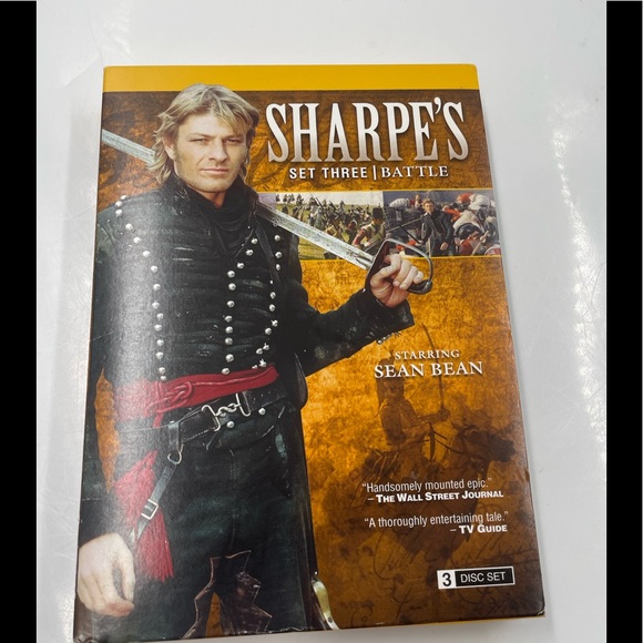 Sharpe's: Set Three - Battle (DVD, 2011, 3-Disc Set) - Picture 1 of 4